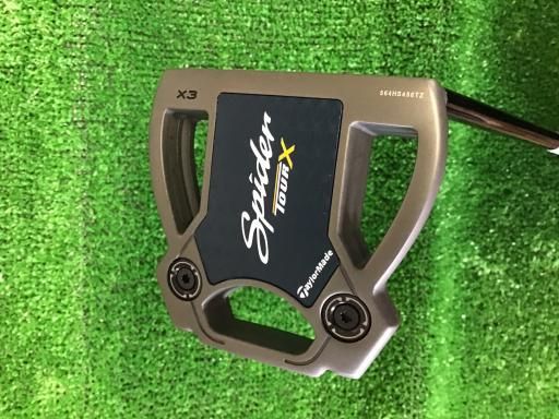 テーラーメイド Spider TOUR X X3 33インチ パター PT スチール フレックスその他 メンズ 男性用 右利き 右用 Bランク ゴルフクラブ