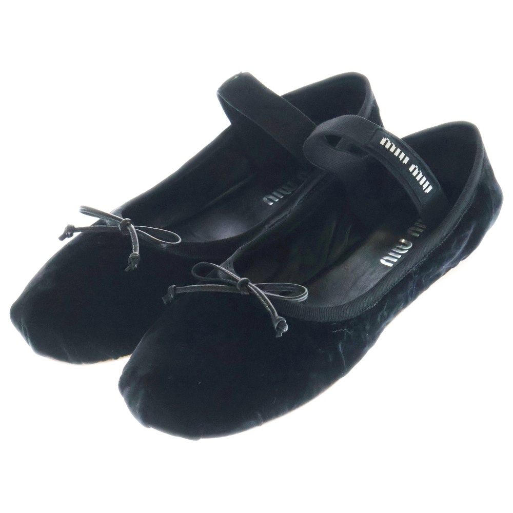 miumiu バレエシューズ MIUMIU ミュウミュウ バレエシューズ ビジュー