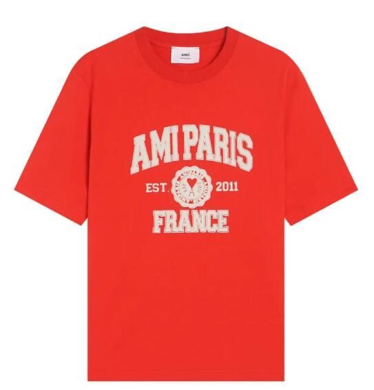 Amiparis アミパリス Tシャツ 男女兼用 新品 レッド - メルカリ