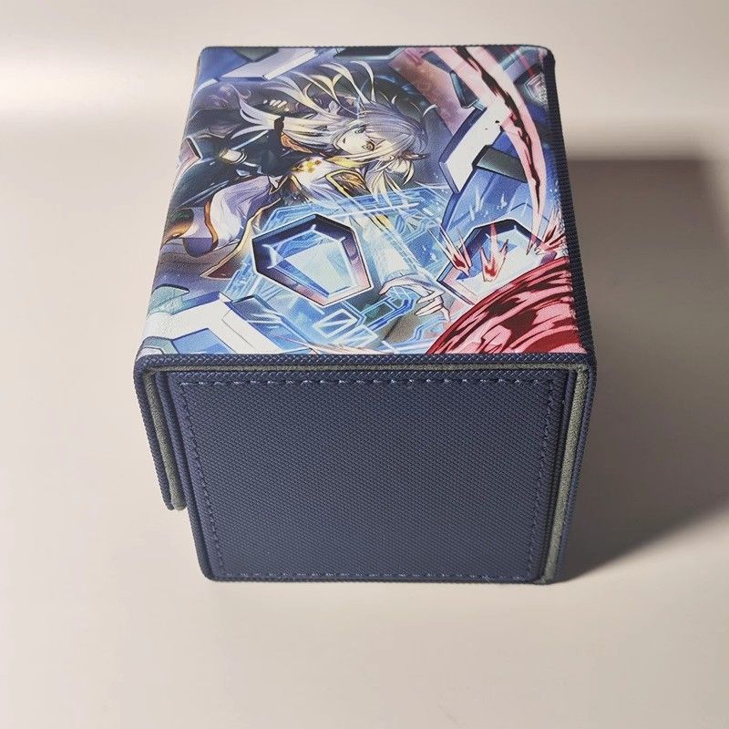デッキケース 閃刀姫 シズク 絵違い 遊戯王 レザー カードケース