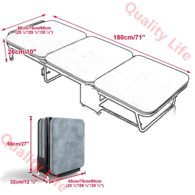 折り畳みベッド メモリーフォームマットレス付き 折りたたみベッド 5段階調節 な背もたれ ポータブルおりたたみベット 大人用キャンピングベッド