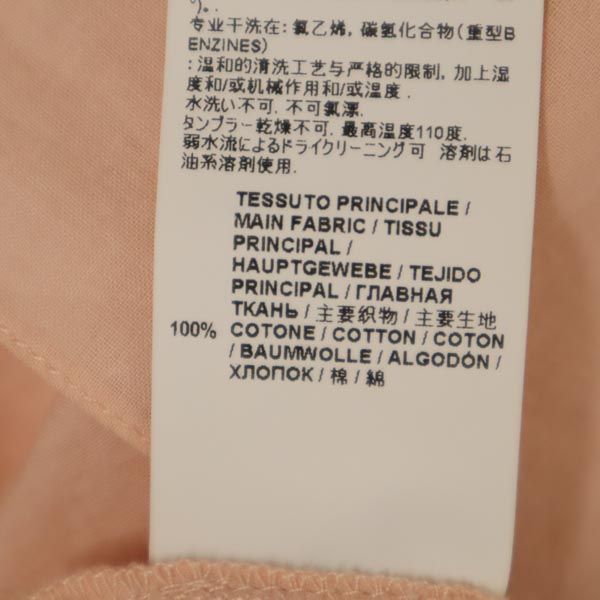 MARNI - マルニ ノースリーブ フリルリボン シャツ ピンク系 MARNI レディース マルニ フリルリボン ノースリーブ シャツ ピンク系 MARNI