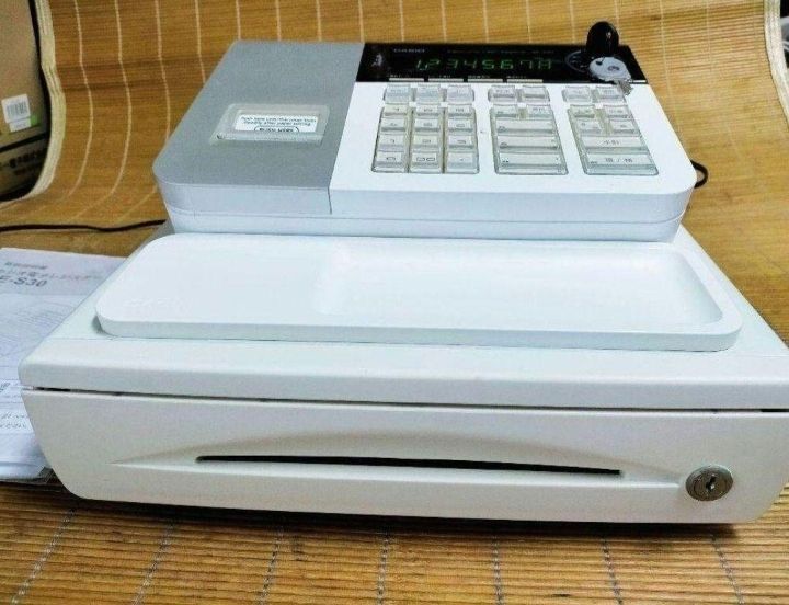 カシオレジスター SE-S30 人気機種 コンパクト 送料無料 3030123