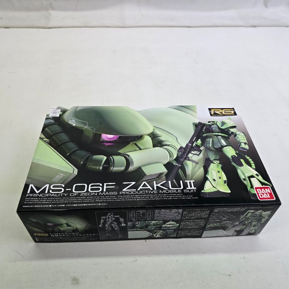 01w-4426 〇 未組立 ガンプラ RG 機動戦士ガンダム MS-06F 量産