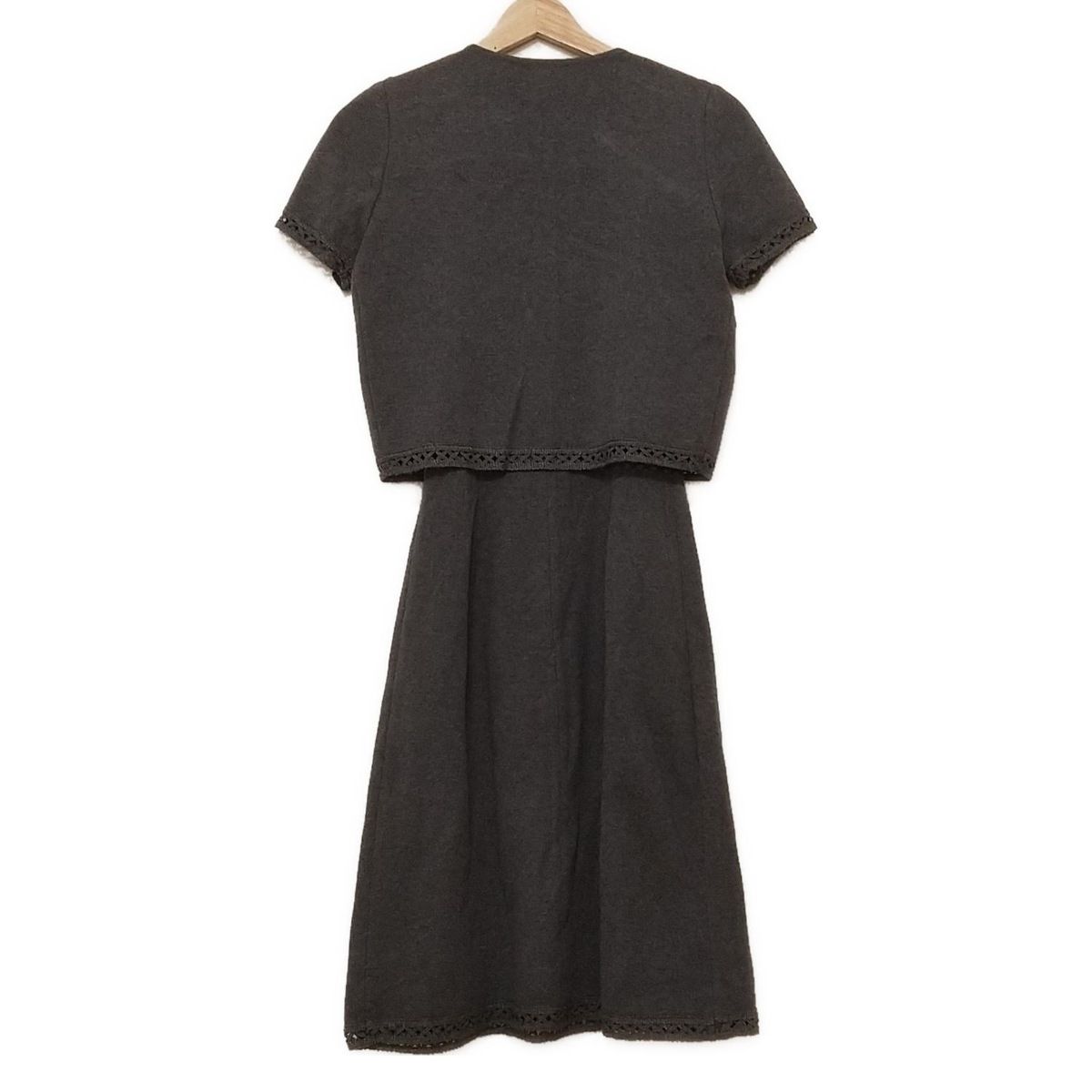 FOXEY フォクシー ワンピースセットアップ レディース - 13282 グレー ニット