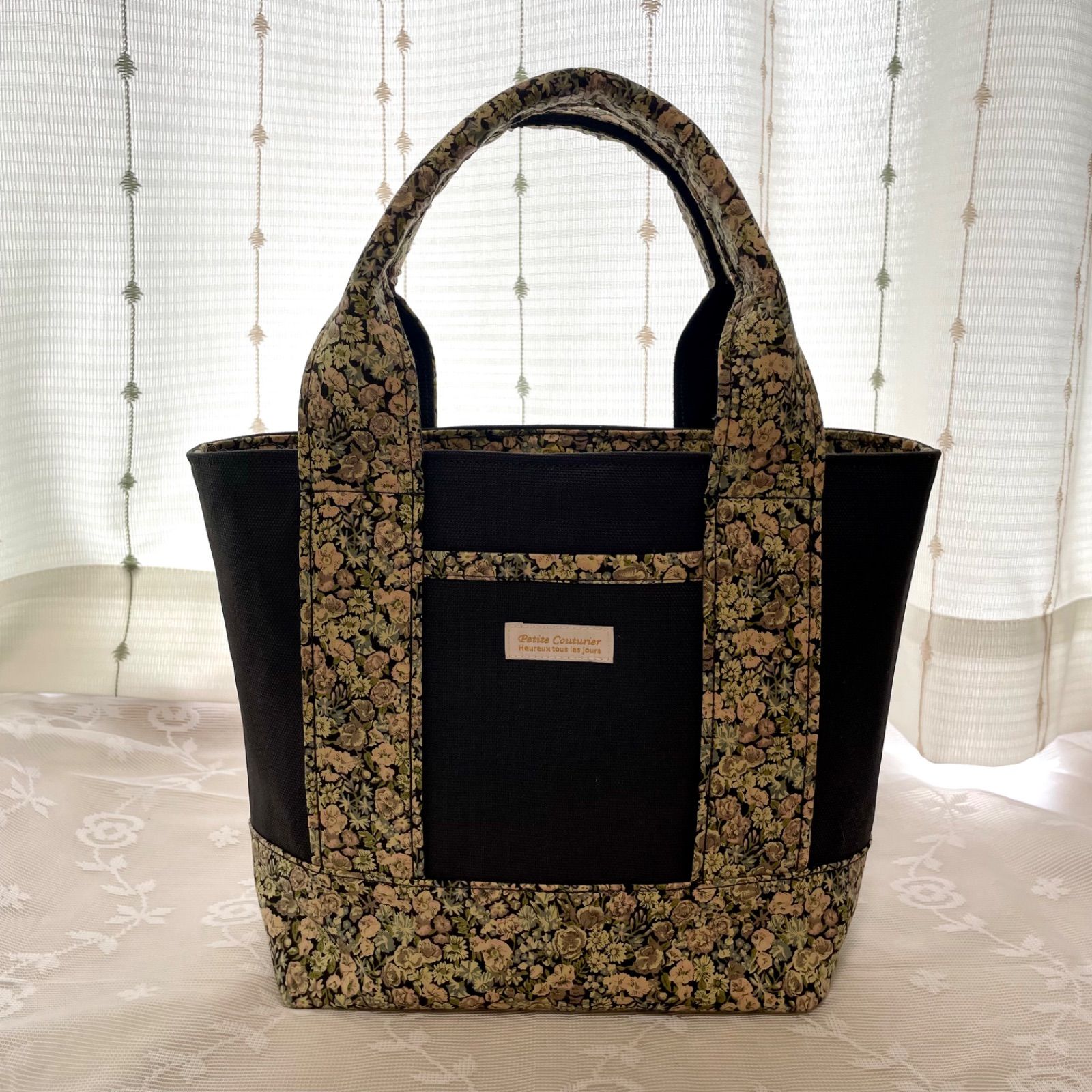 ハンドメイド】ショルダーバッグ・トートバッグ・リバティ・帆布バッグ