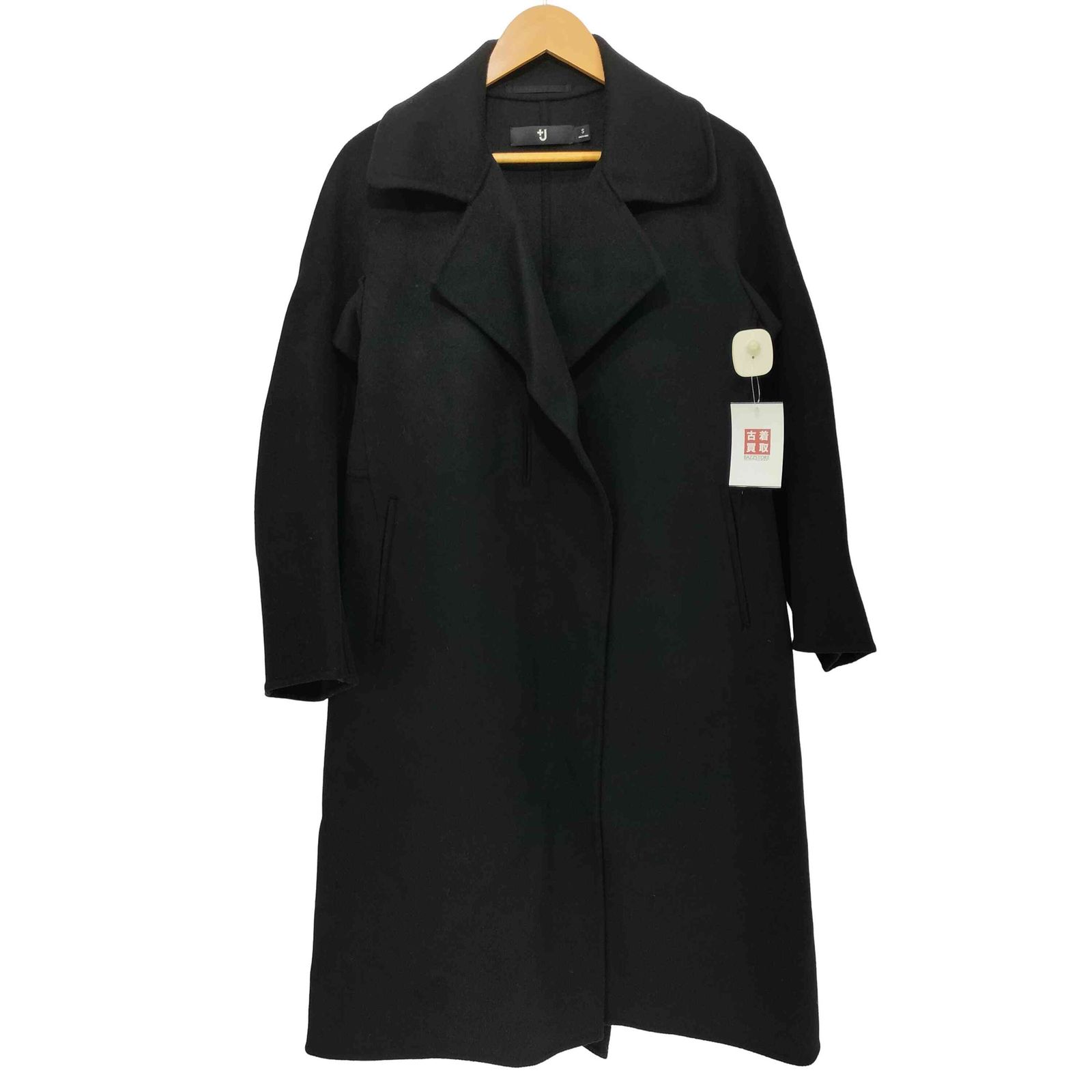 ユニクロ UNIQLO ＋J 2021AW カシミヤブレンドラップロングコート 