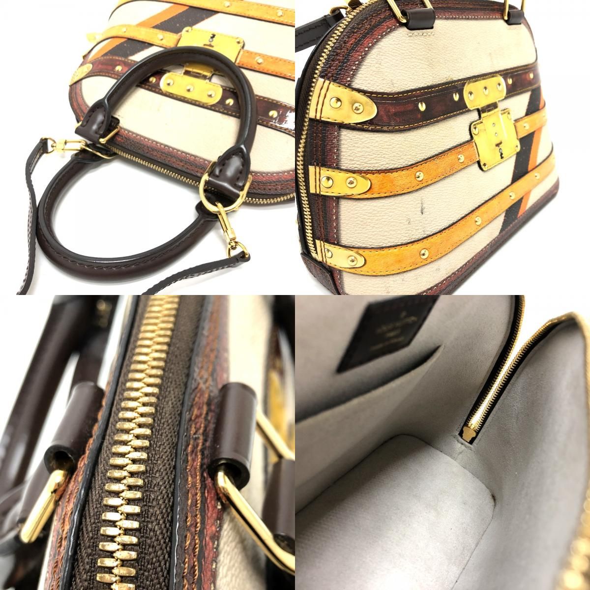 LOUIS VUITTON ルイヴィトン ハンドバッグ アルマBB M52552 レザー