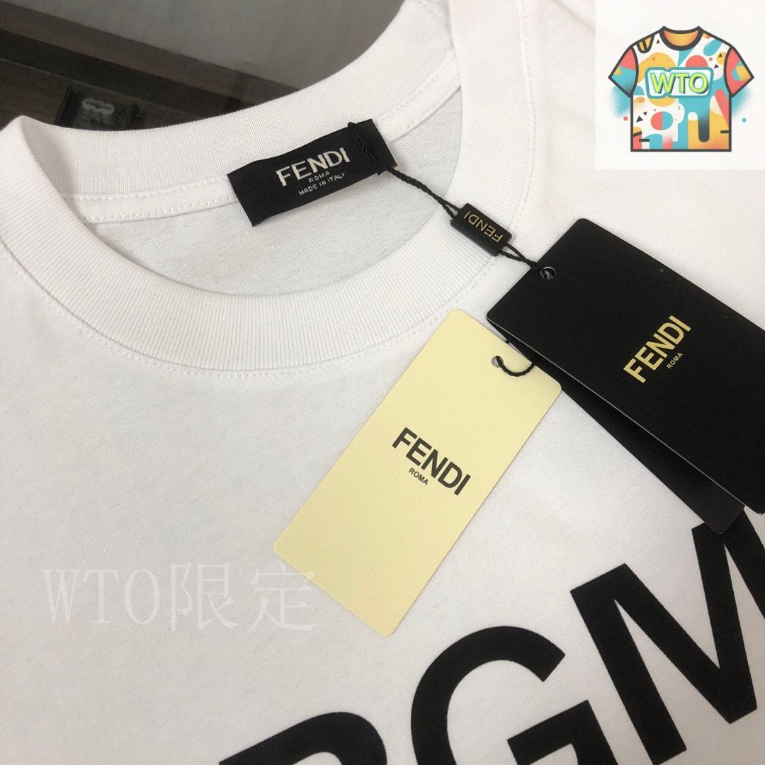 今日特価】FENDI Summer Casual Short-Sleeve ベスト Premium