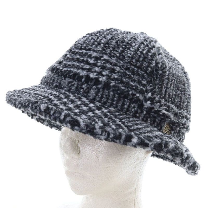 カシラ CA4LA バケットハット 帽子 黒 グレー ZKN02149 - メルカリ