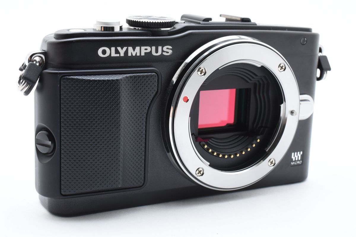ショット数2820回 OLYMPUS E-PL5 充電器 フラッシュ付き ショット数2820回 OLYMPUS E-PL5 ボディ ブラック 充電器