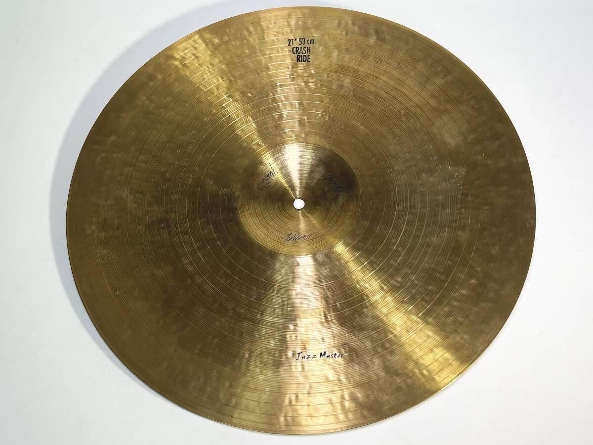 MASTERWORK JAZZ MASTER CRASH RIDE マスターワーク ジャズマスター 21 53cm ドラム シンバル