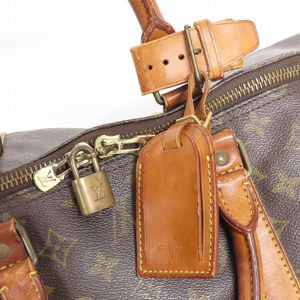 ✨極美品✨付属品有 ルイヴィトン ボストンバッグ モノグラム キーポル55 茶 axb ルイヴィトン LOUISVUITTON ボストンバッグ 茶 モノグラム