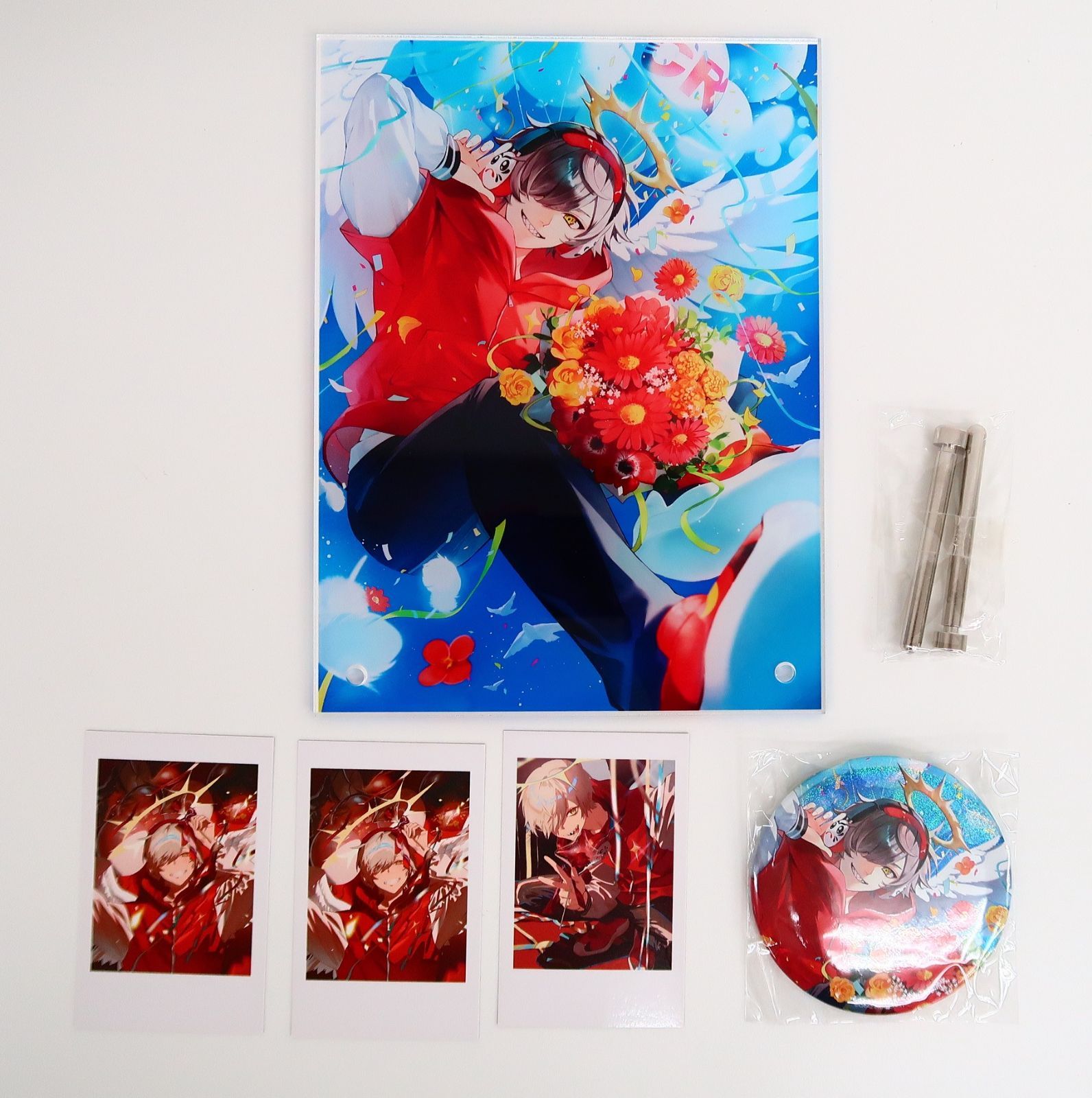 5点セット crazy Raccoon だるまいずごっど 誕生日記念グッズ/アクリル