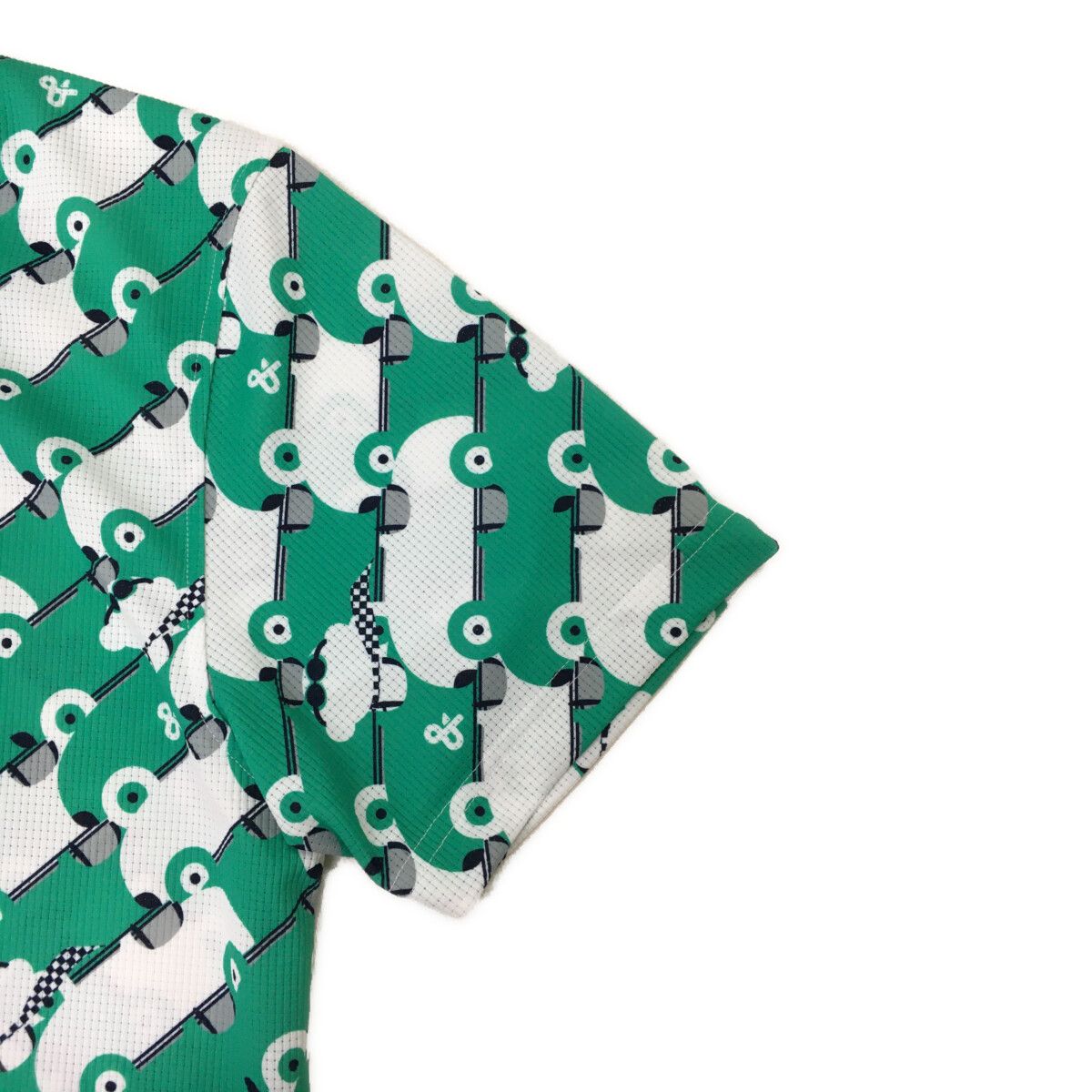 未使用品 メンズ アンパスィ and per se 半袖ポロシャツ L 緑