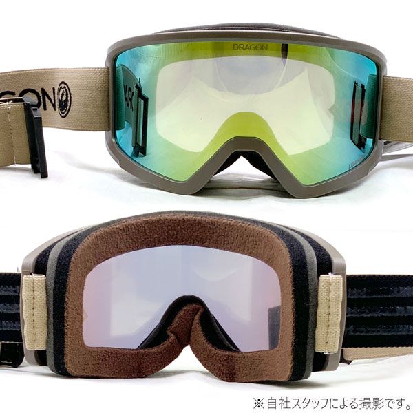 25-26 ドラゴン ディーエックス3 ライトデザートタン ゴールドレンズ