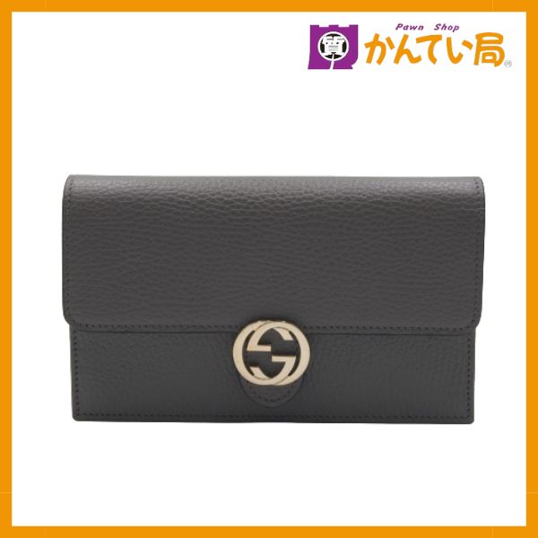 グッチ レザー インターロッキングG チェーンウォレット 510314 GUCCI グッチ インターロッキングG チェーンウォレット 510314