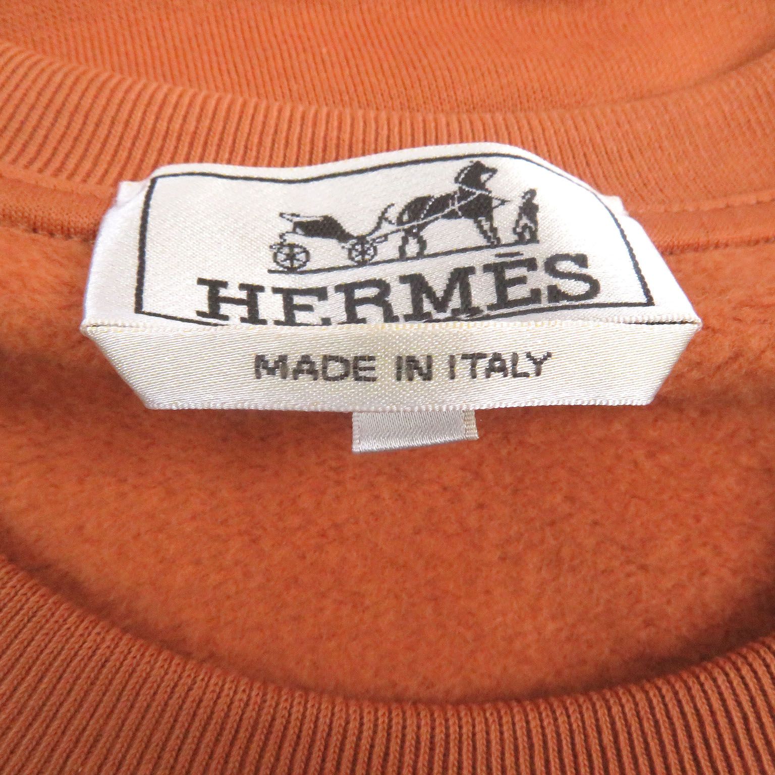 美品□HERMES エルメス 19AW コットン100％ エクスリブリス ドラゴン ...