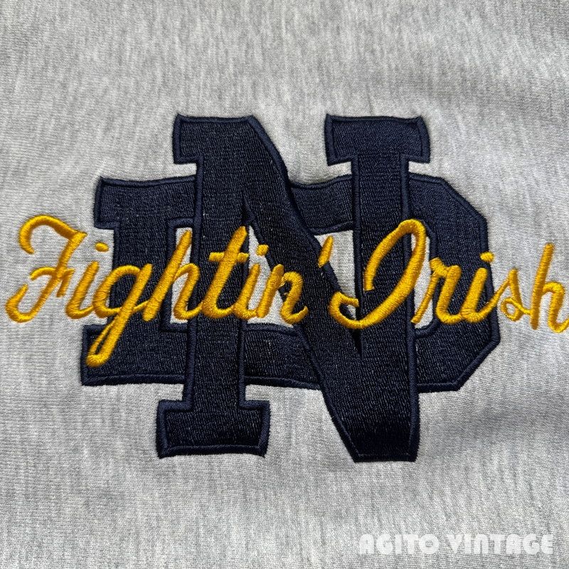 VTG 80s CHAMPION RW NOTRE DAME リバースウィーブ 80's Champion Reverse Weave NOTRE DAME Sweatshirt リバース