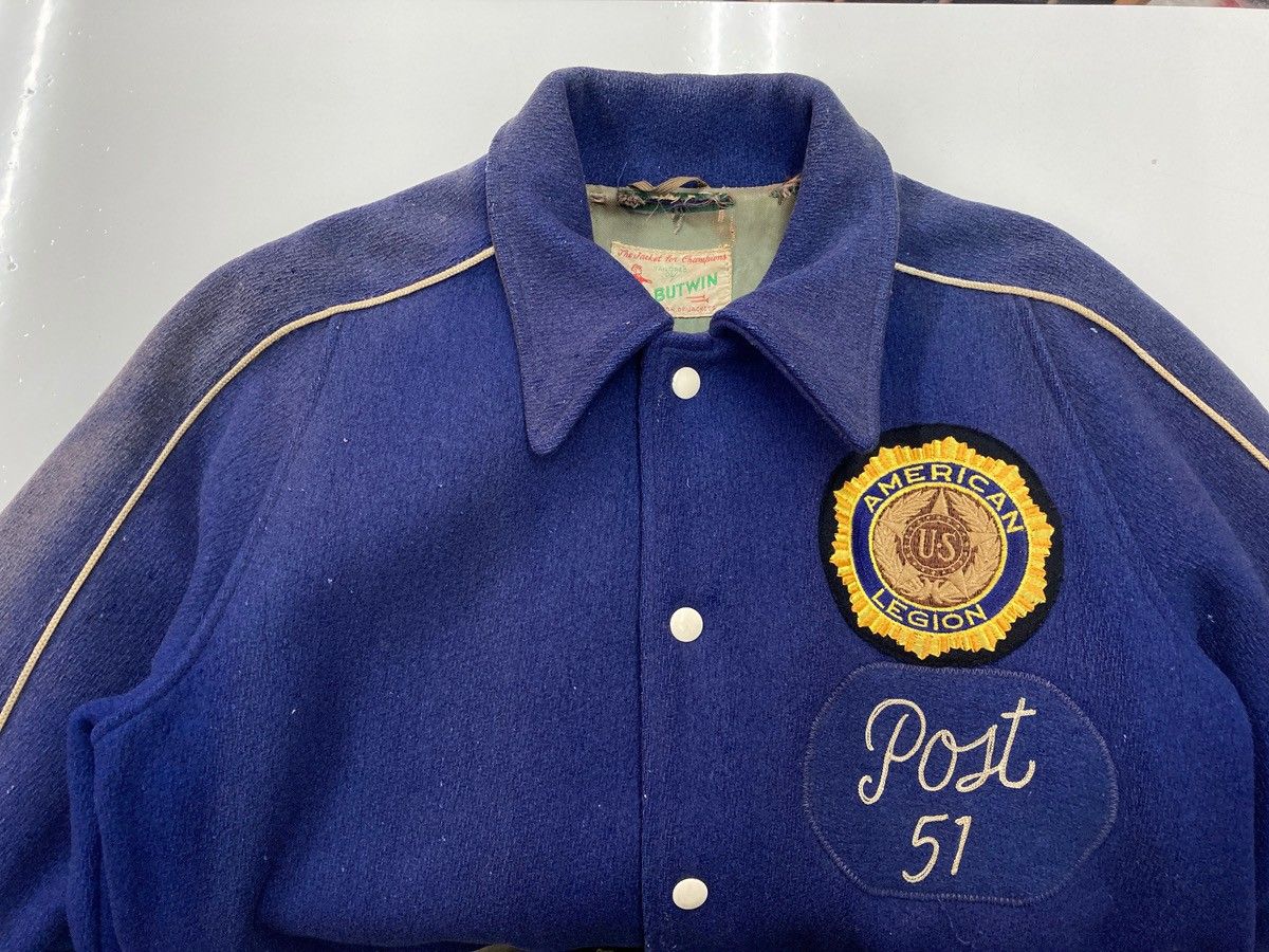 50s バトウィン　butwin スタジャン　刺繍タグ　ヴィンテージ ヴィンテージ vintage 50s 50年代 BUTWIN バトウィン ボタスタ