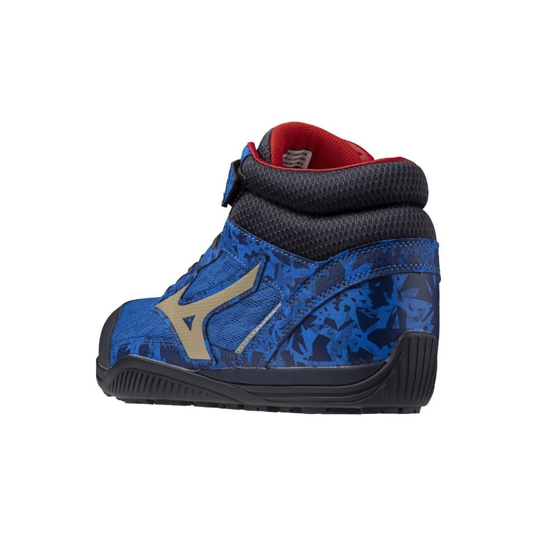 MIZUNO SDII13H F1GA241127 ブルー×ゴールド ミズノ 安全靴