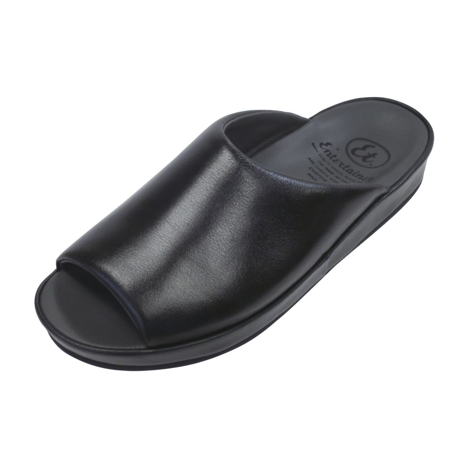 季節感 ドクターサンダル 牛革 24-6545-0001 S 24．0cm 弘進ゴム ET6301 ブラック