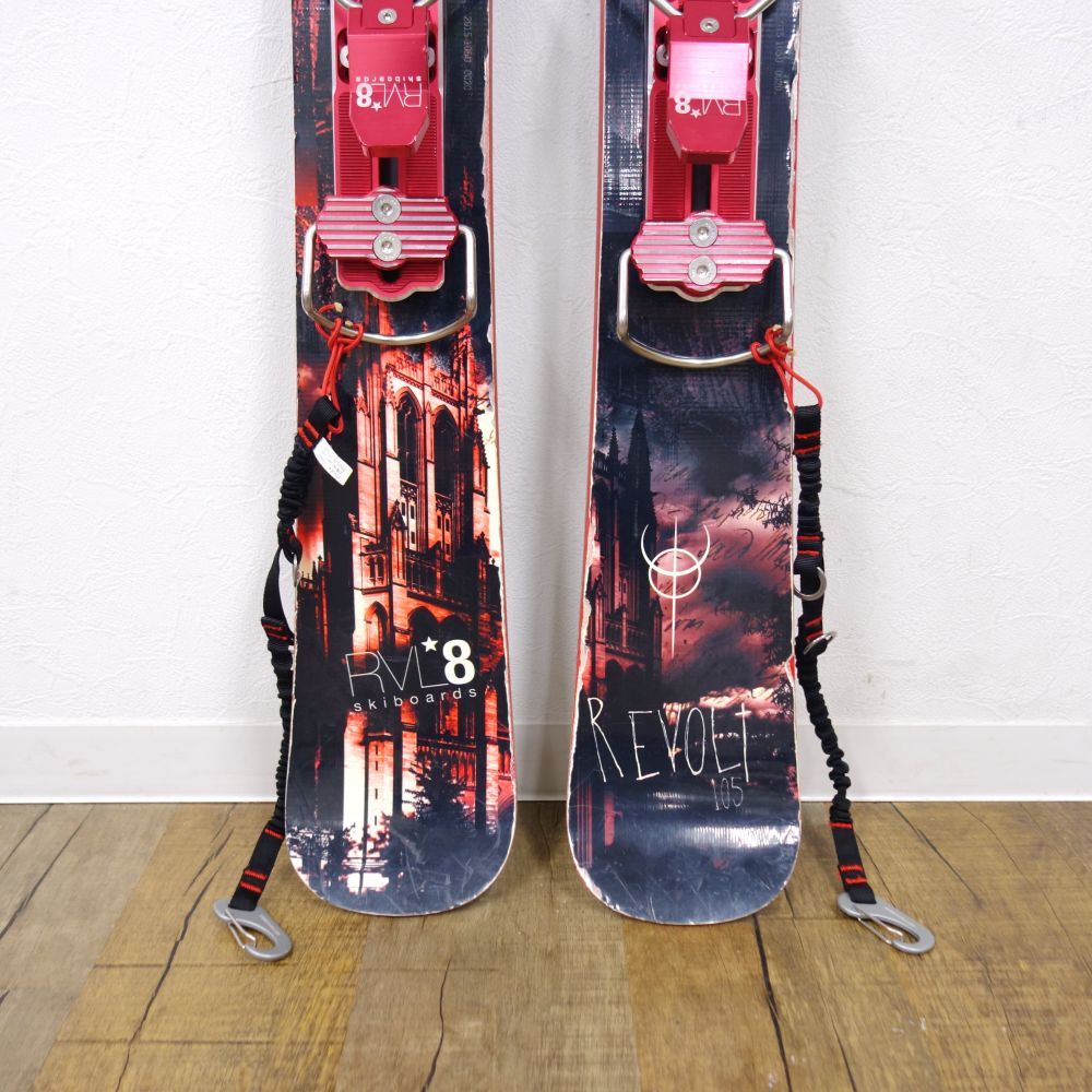RVL8 スキーボード　ソフトブーツ仕様　パウダー仕様　ファンスキー　極太 RVL8 スキーボード ソフトブーツ仕様 パウダー仕様 ファンスキー 極太