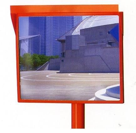 アクリルカーブミラー 角型 500×600mm 道路反射鏡 設置基準合格品