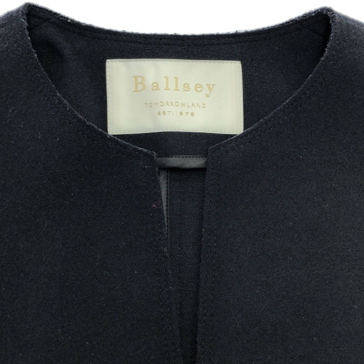 Tomorrow land Ballsey バックペプラムジャケット セール】 コットン