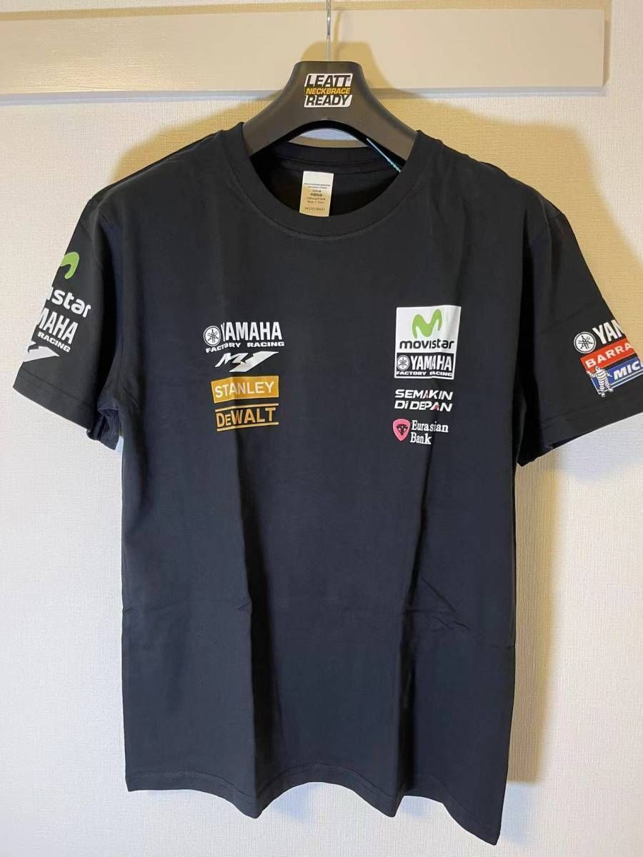 Movistar Yamaha MotoGP チーム ポロシャツ 新品未使用 ☆アウトレット☆新品 L MotoGP YAMAHA Poloシャツ レーシング