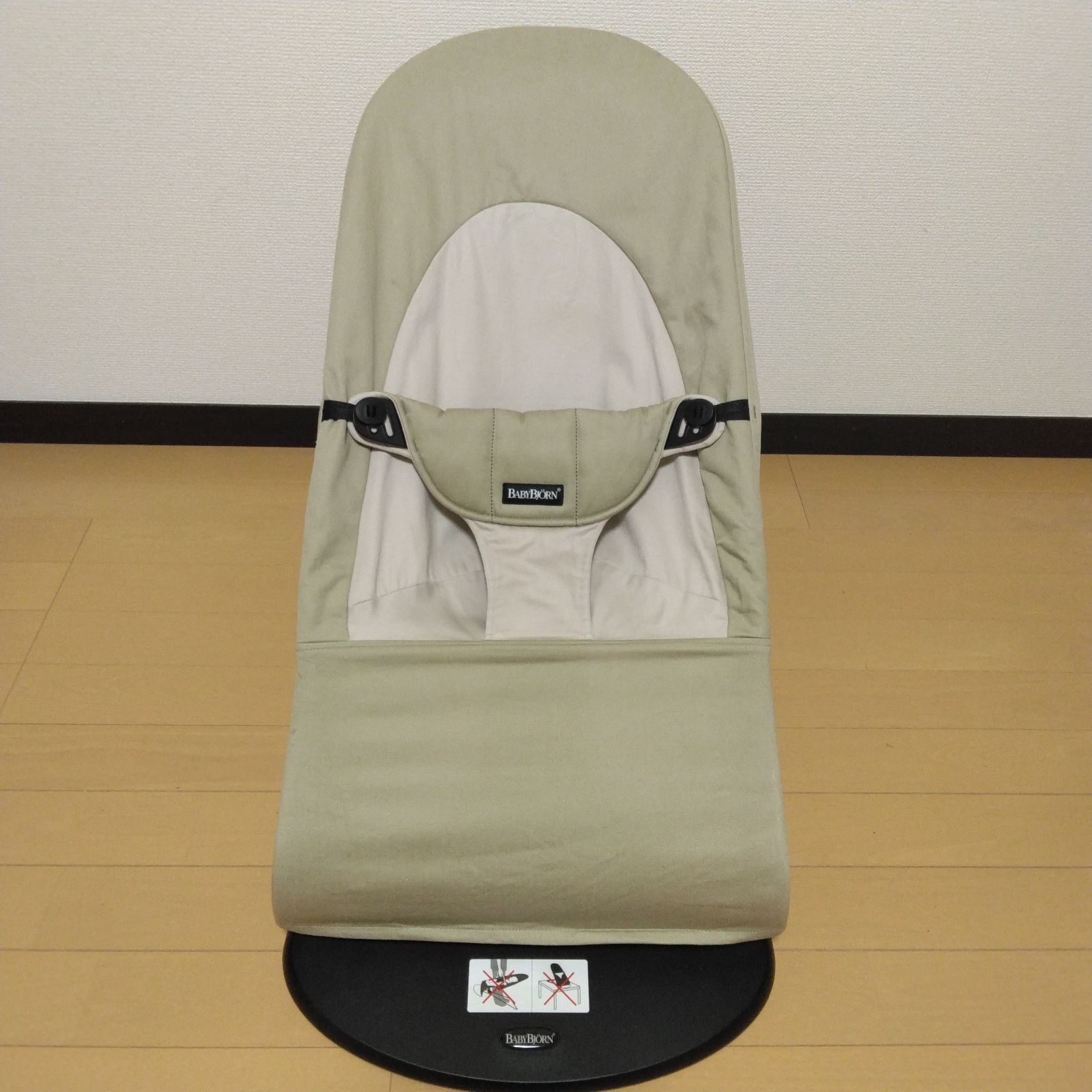 【美品】ベビービョルン バウンサー  バランスソフト　コットン　カーキベージュ 楽天市場】ベビービョルン バウンサー バランス ソフト ｜カーキ