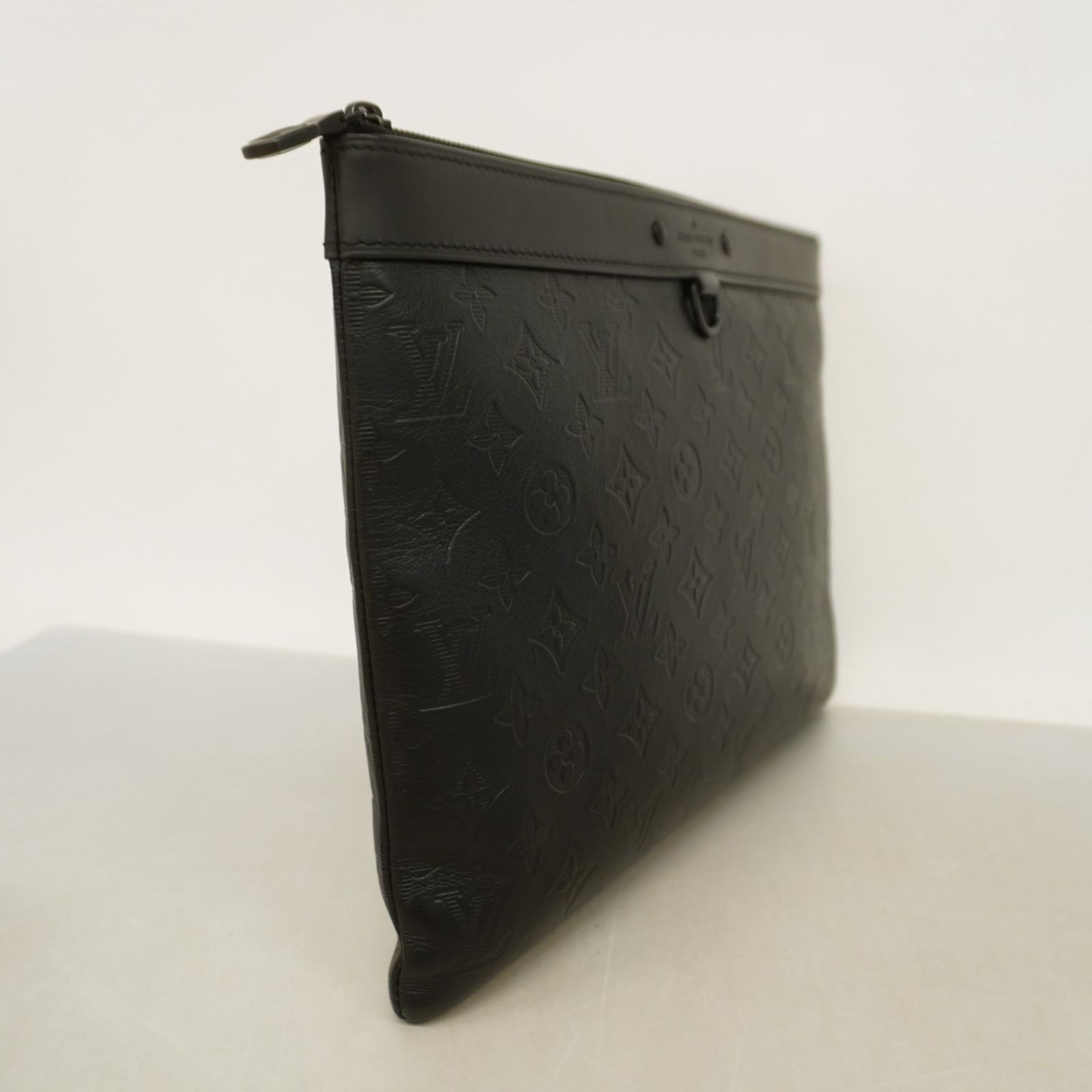 ルイ ヴィトン Louis Vuitton ルイ ヴィトン クラッチバッグ モノグラム シャドウ ポシェット ディスカバリー M62903 ブラックメンズ