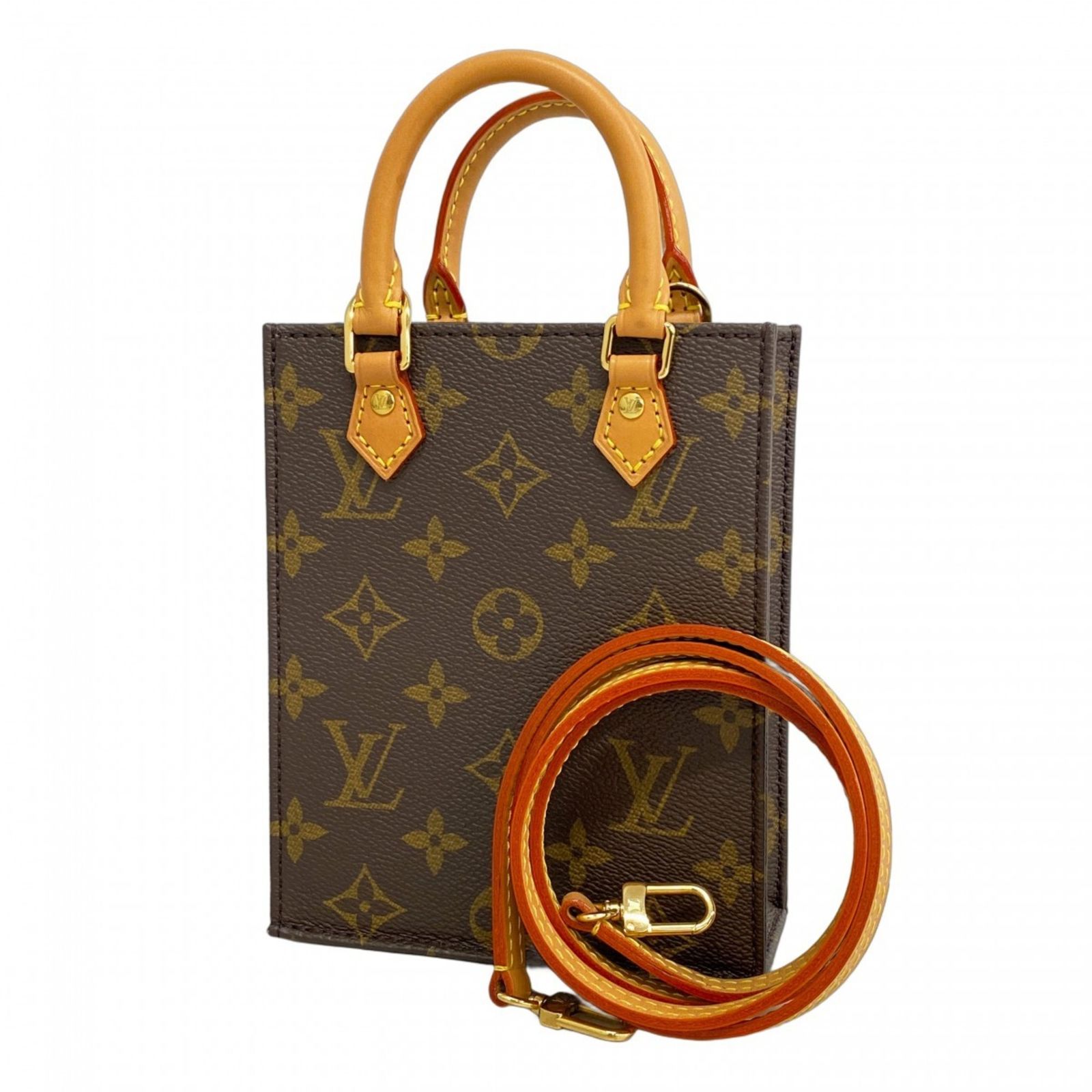 ルイヴィトン モノグラム サックプラ トートバッグ ハンドバッグ