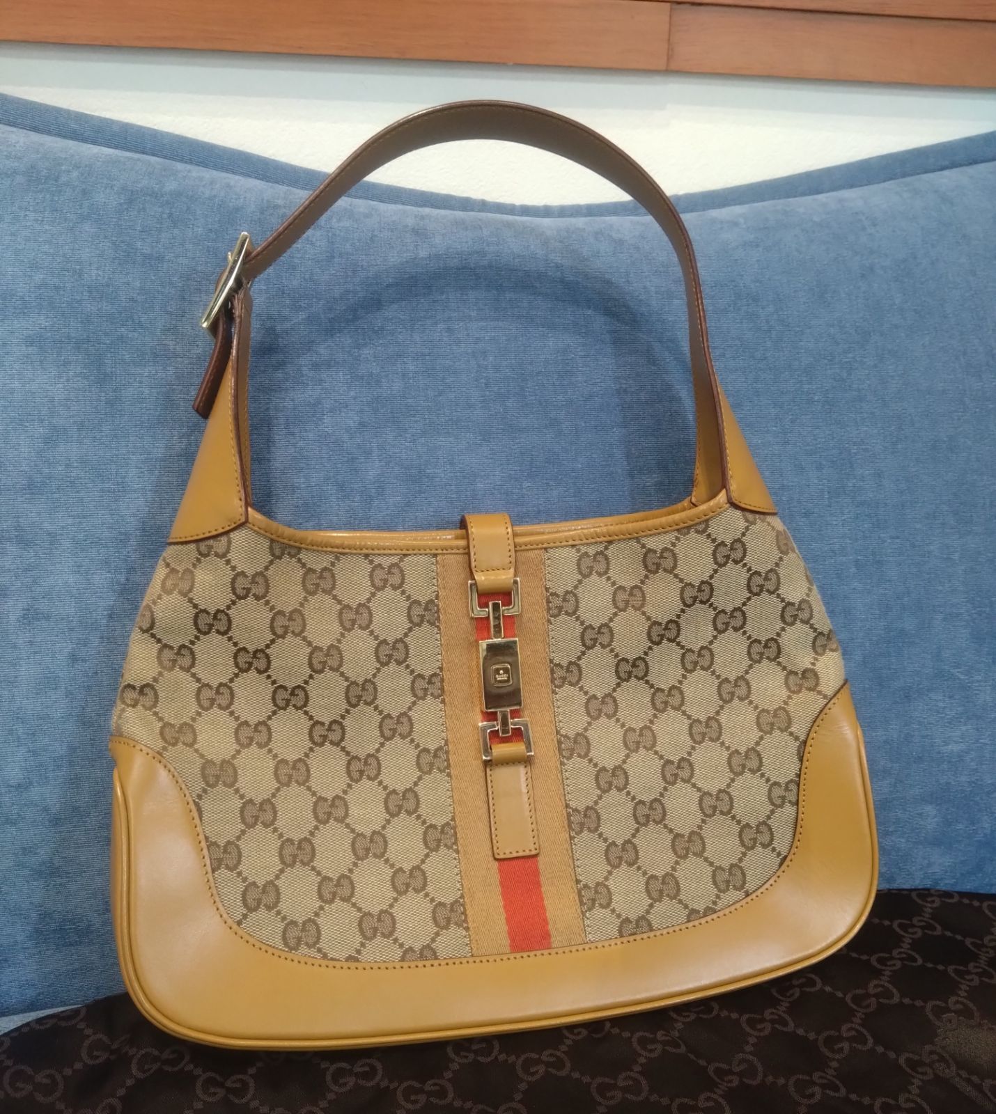 ☆NA04113 綺麗！ GUCCI グッチ ワンショルダー バッグ GG柄 