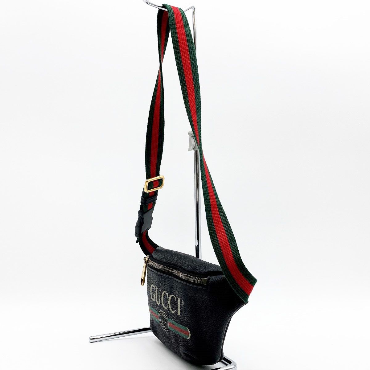 超美品 GUCCI グッチ シェリーライン ウエストバッグ ボディバッグ