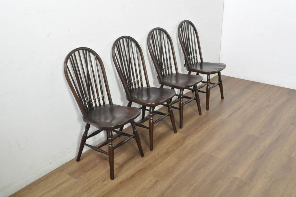 秋田木工 ウィンザーチェア ダイニングチェア 椅子大塚家具③