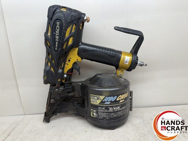 ♪♪ 日立工機 高圧ロール釘打ち機 NV90HM エア釘打ち機 現HiKOKI 品