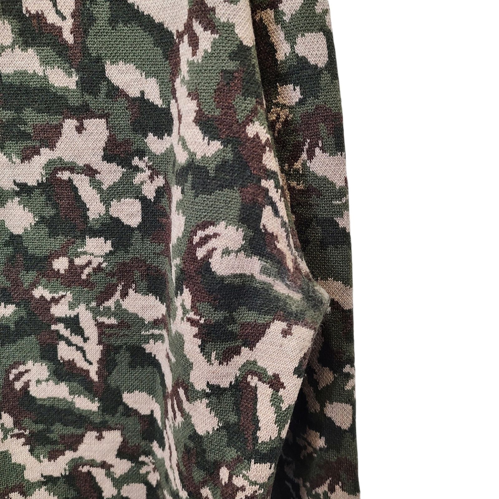 BRIEFING GOLF ブリーフィングゴルフ カモフラ 長袖 ウール ニット