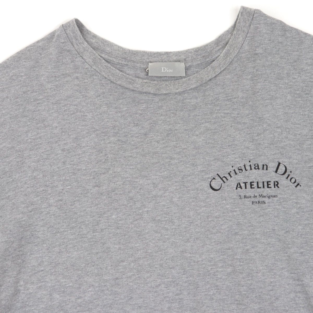 ディオール・オム 18年 ATELIER 半袖Ｔシャツ メンズ グレー M DIOR