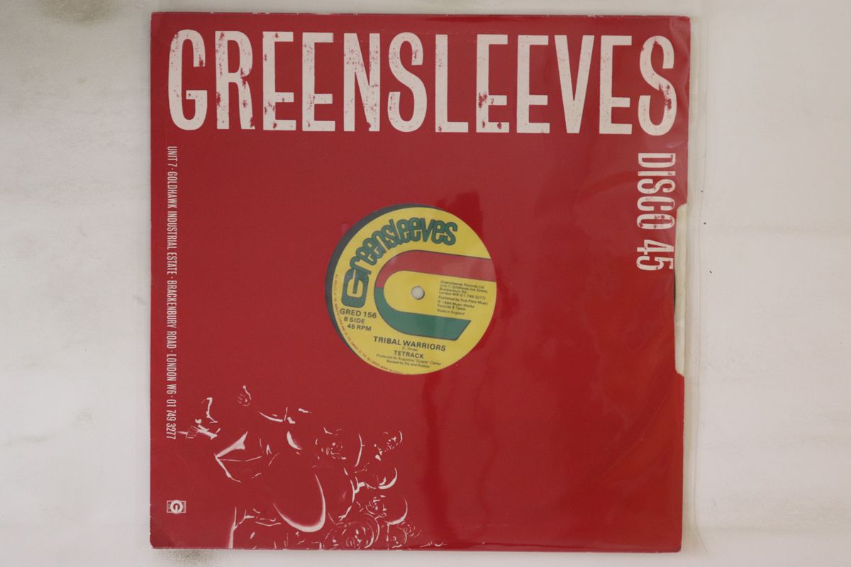 英12” Larry - Alvin | Tetrack Throw Me Corn | Tribal Warriors GRED156 Greensleeves Records |00250