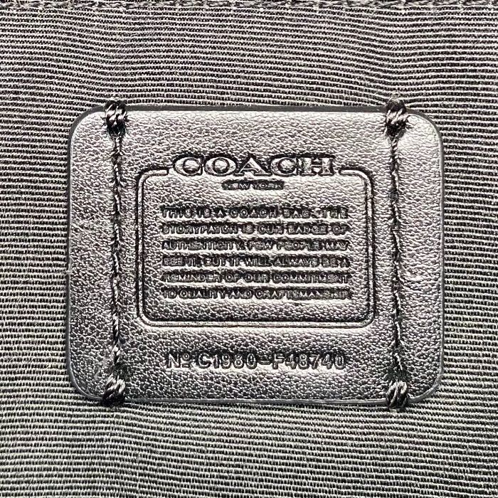 COACH コーチ ロゴ シグネチャー レザー ウエスト ボディ バッグ eH09153A DECORATOM_COM_BR