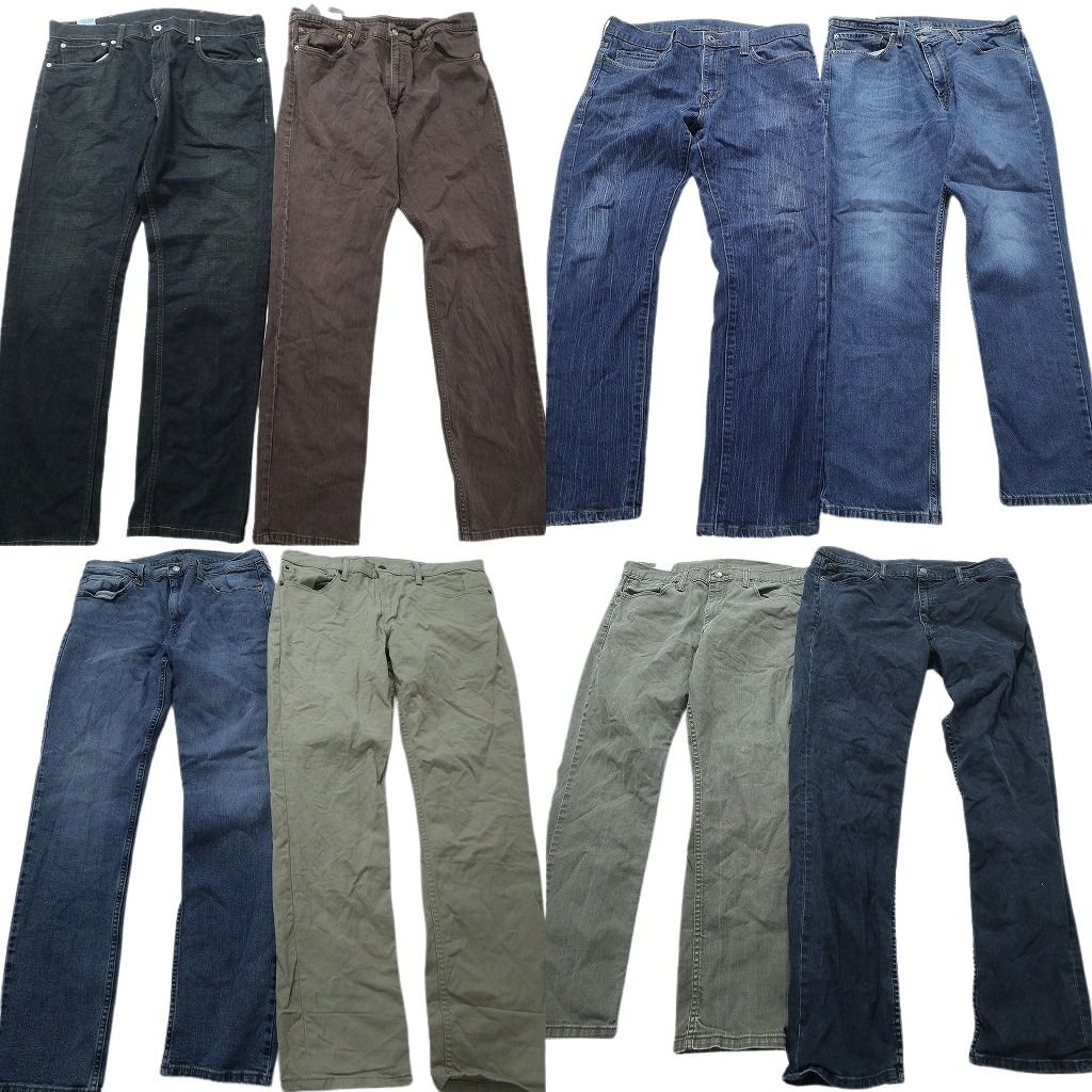 古着卸 まとめ売り リーバイス 511 デニム パンツ 8枚セット (メンズ