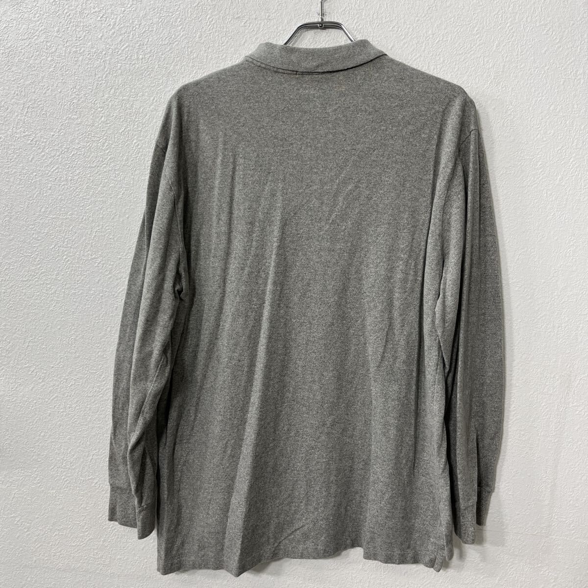 POLO RALPH LAUREN 長袖 ポロシャツ XL グレー ポロ ラルフ