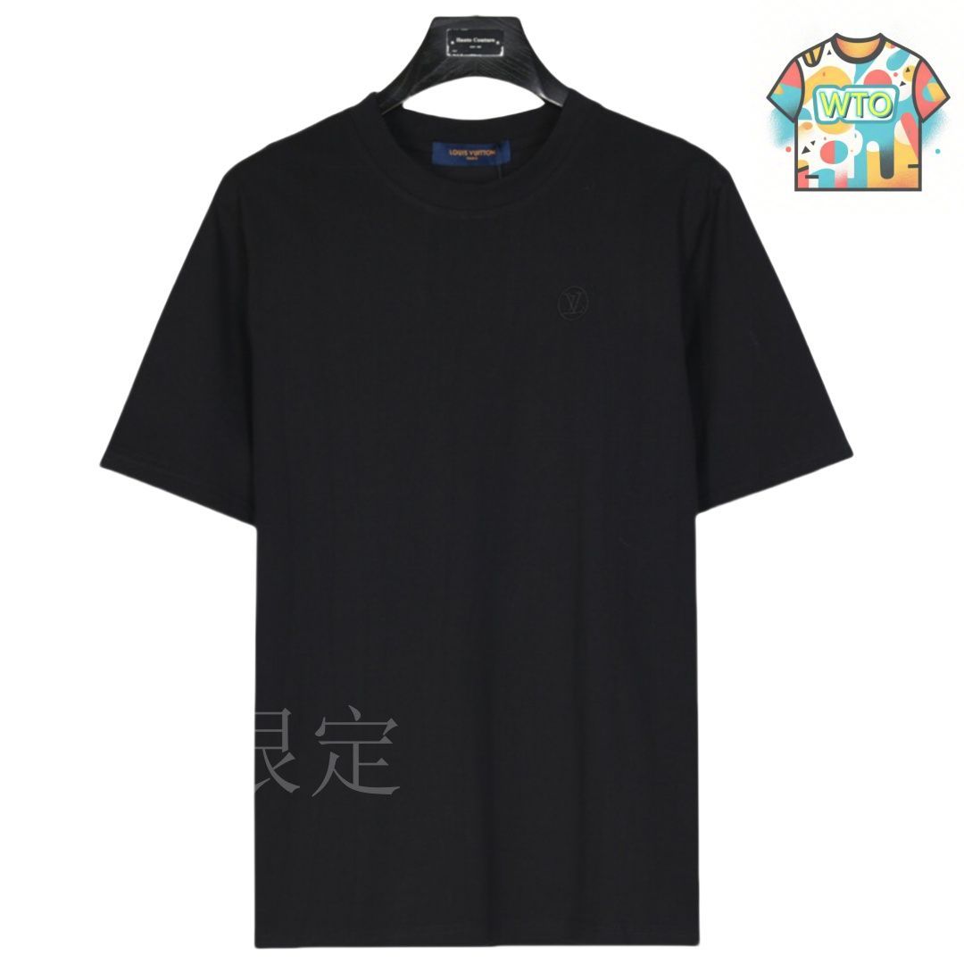 【胸元の輝きが魅せる☆】Louis Vuitton★ラインストーンTシャツ 210.jpg