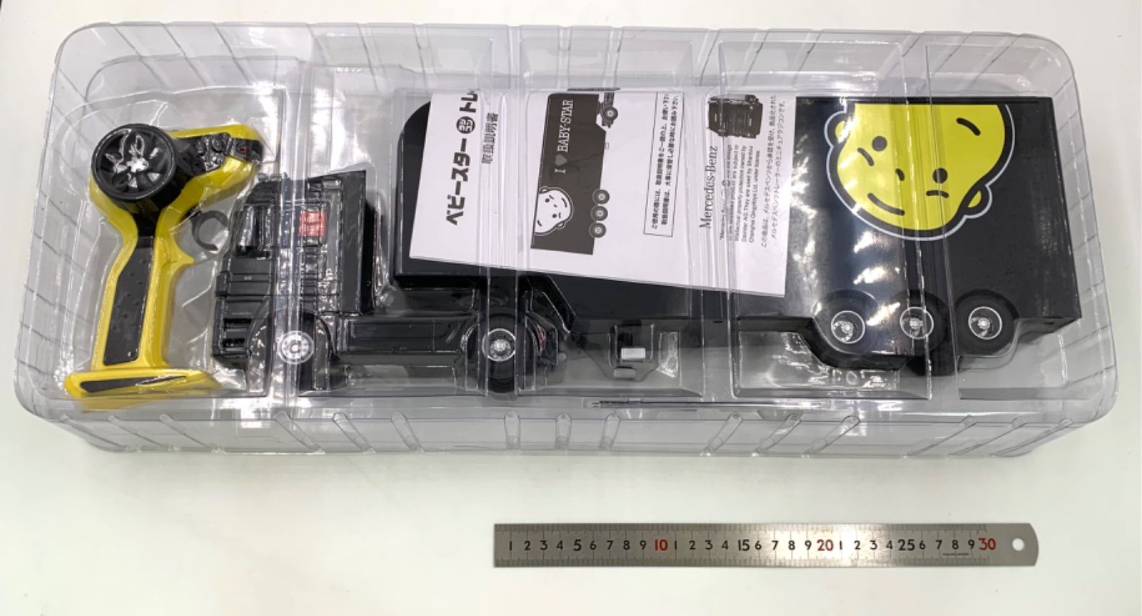 ベビースターラジコントレーラー メルセデスベンツ おやつ