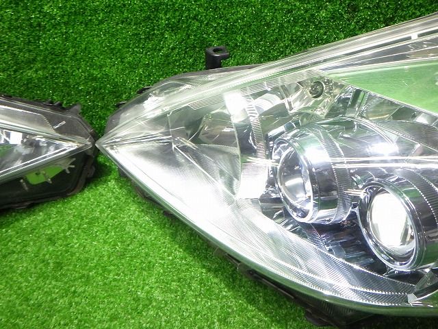 プリウスアルファ ヘッドライト 左右 LED ZVW40 41 前期 47-42 3 トヨタ コンピューター付き 250917016