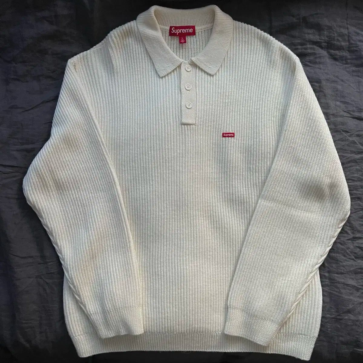 L 23FW Supreme(シュプリーム) スモール ボックス ポロ セーター