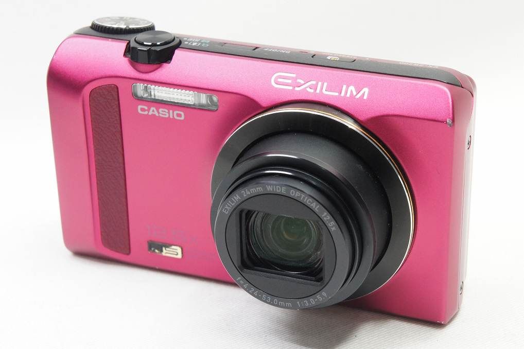 CASIO カシオ HIGH SPEED EXILIM EX ZR 200 コンパクトデジタルカメラ レッド 250712 j