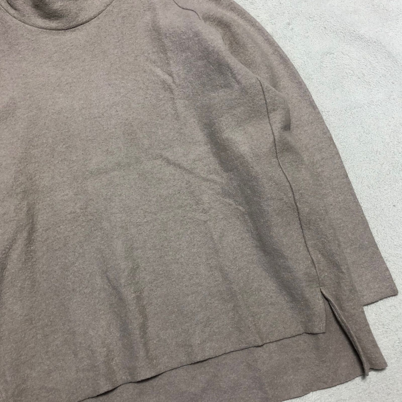 VOAAOV WOOL HI-NECK PULLOVER KNIT ウールハイネックプルオーバー 