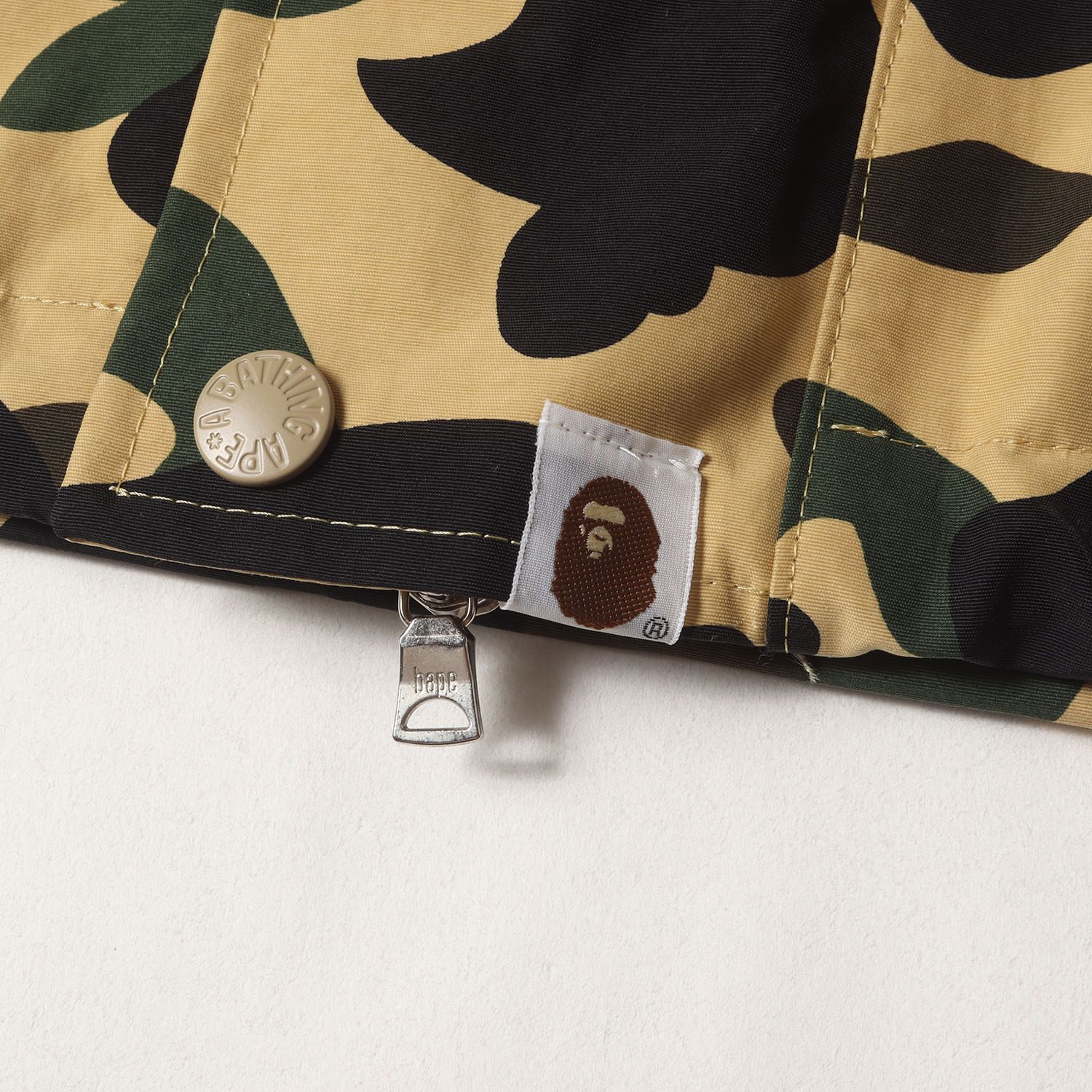 A Bathing ape M65 フィールド・ジャケット イエローカモ A BATHING APE ア ベイシング エイプ ジャケット イエローカモ